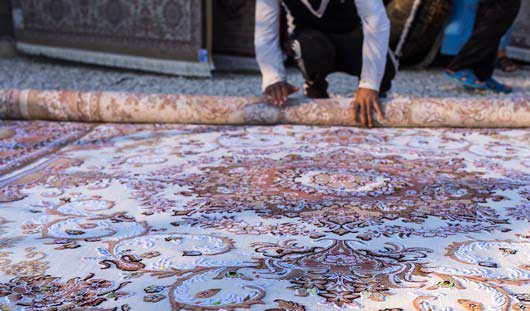 روش اصولی لول کردن قالی در قالیشویی تهراندشت  